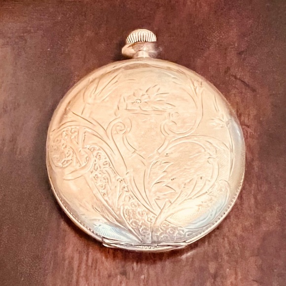 🌟HP🌟RARE ANTIQUE ELGIN HUNTER POCKET WATCH - Picture 3 of 16